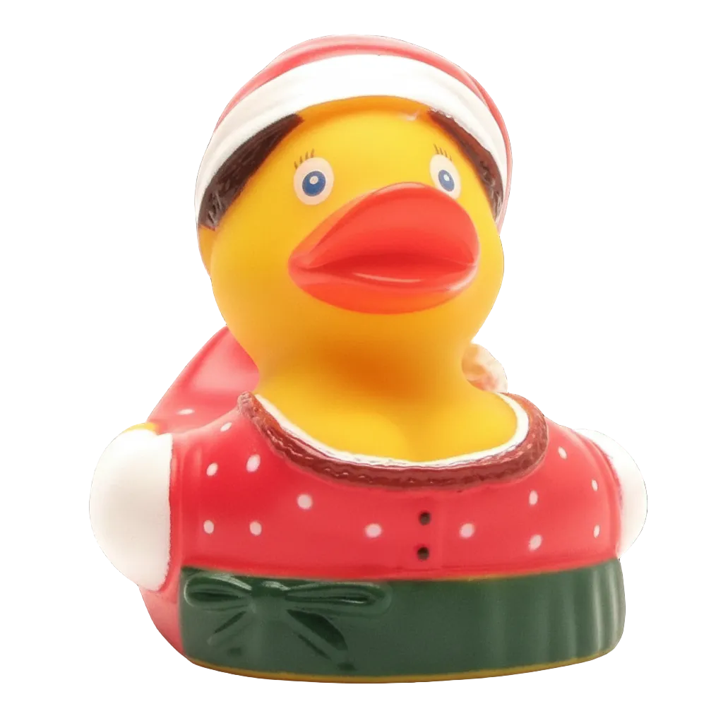 Christmas Dirndel Duck