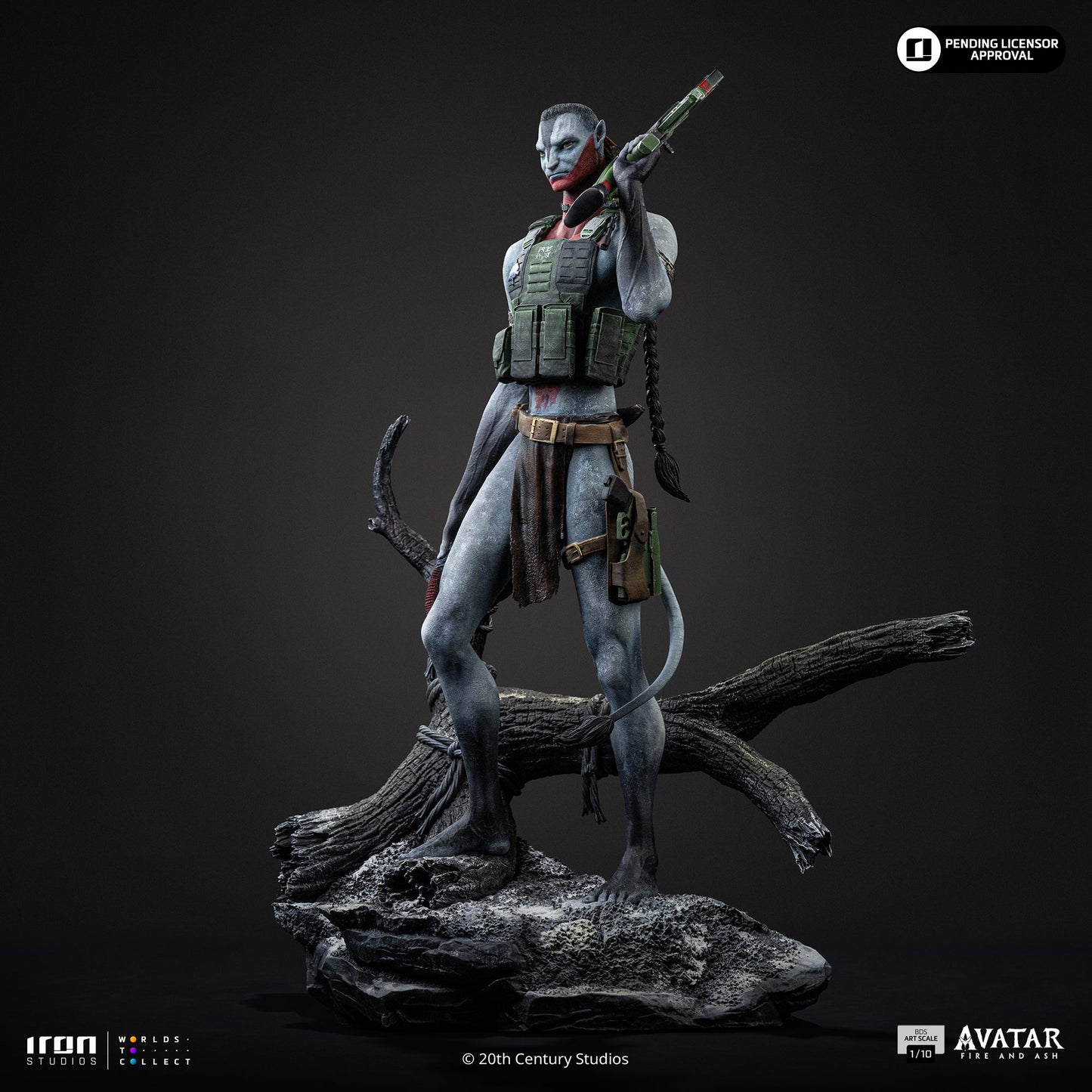 Statue Miles Quaritch - Avatar 3: Fire and Ash - Art Scale 1/10