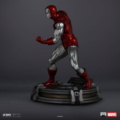 Statue Iron Man Red & Chrome - Marvel Comics - Art Scale 1/10