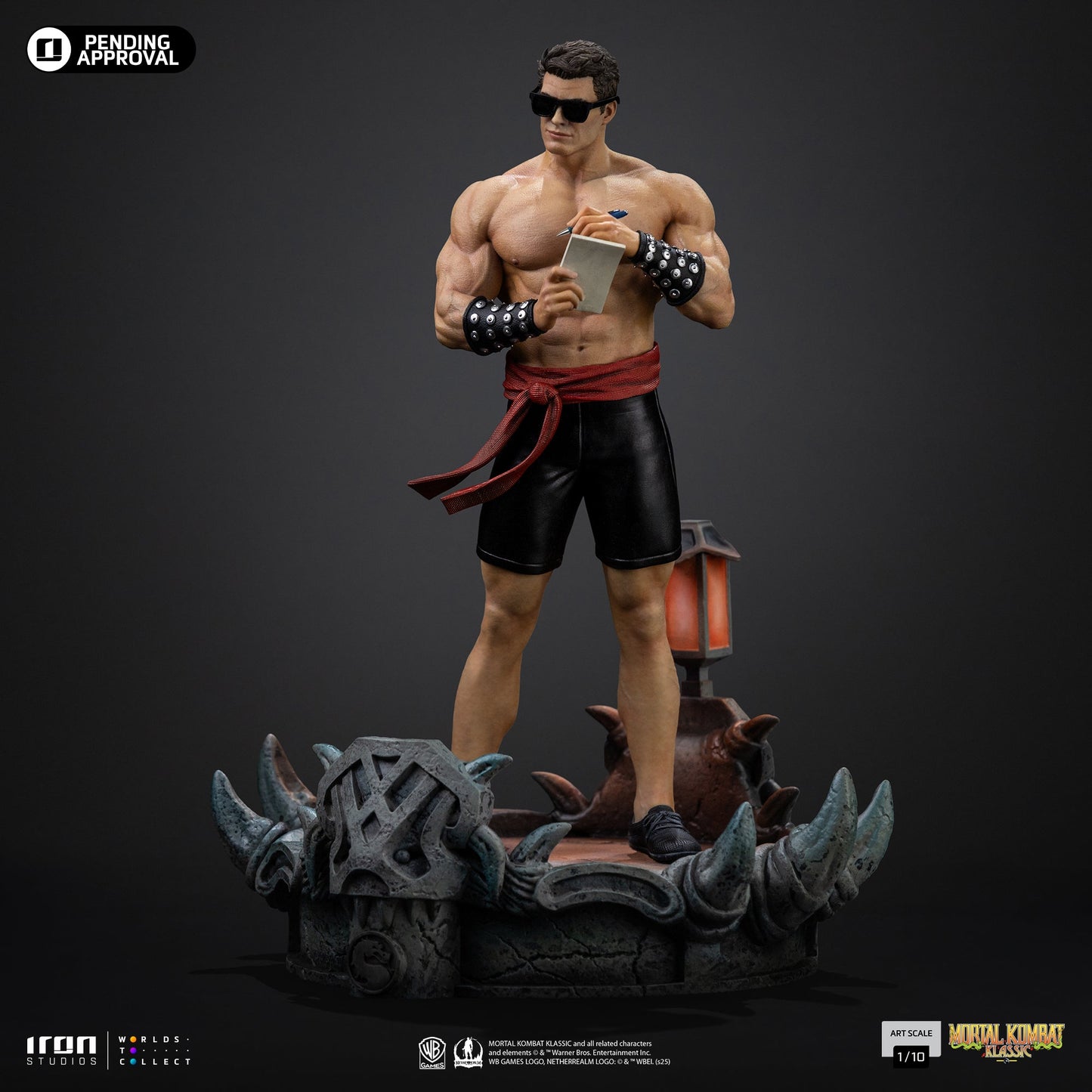 Statue Johnny Cage - Mortal Kombat - Art Scale 1/10