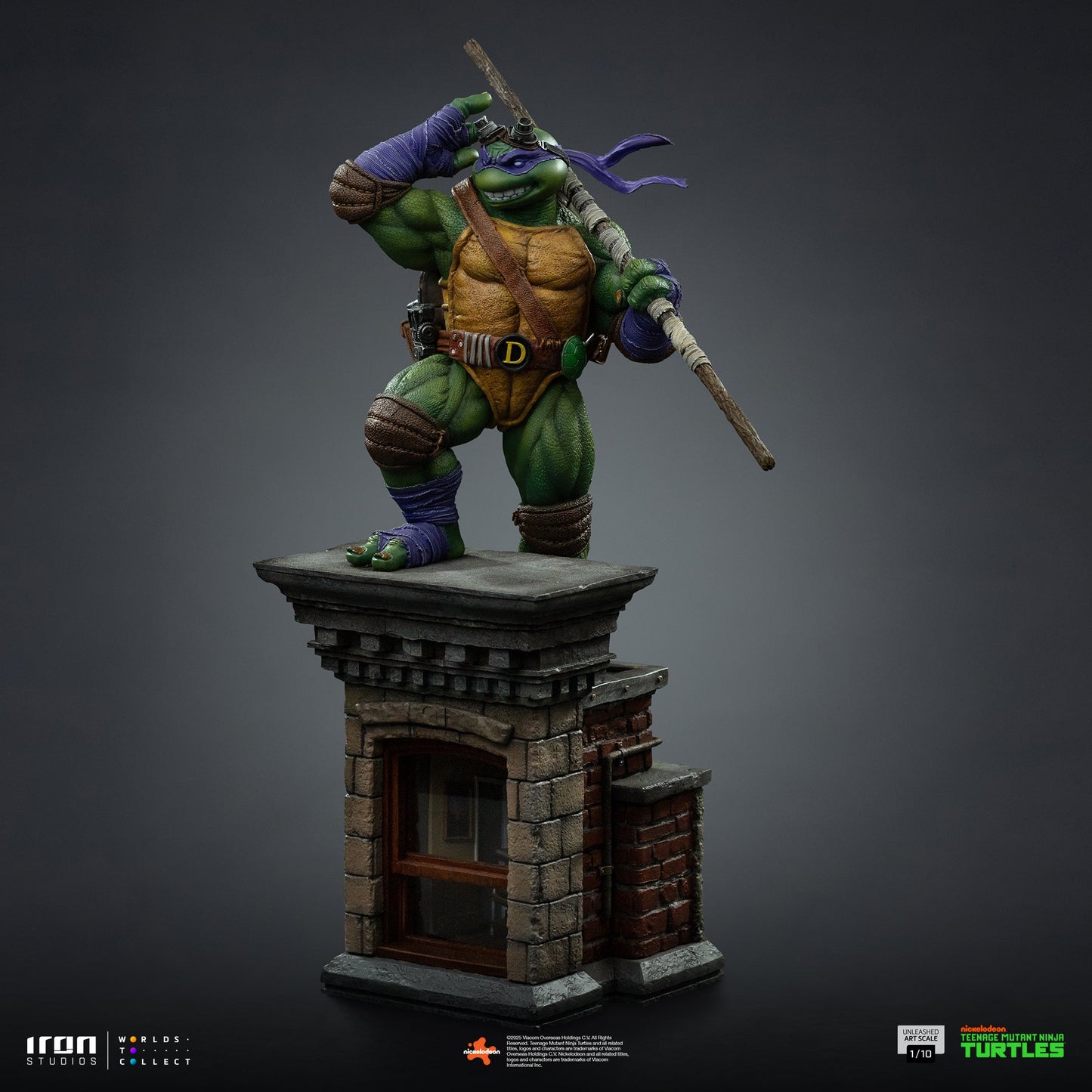 Statue Donatello Unleashed - Teenage Mutant Ninja Turtles - Art Scale 1/10