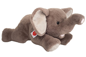 Peluche Éléphant Couché – 55 cm