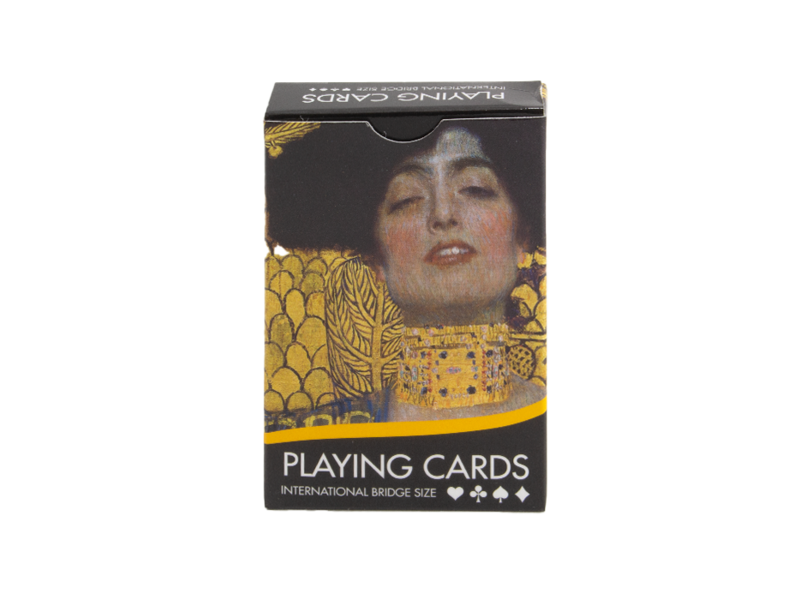 Jeu de 56 cartes à jouer Bridge avec peinture de Gustav Klimt, Judith