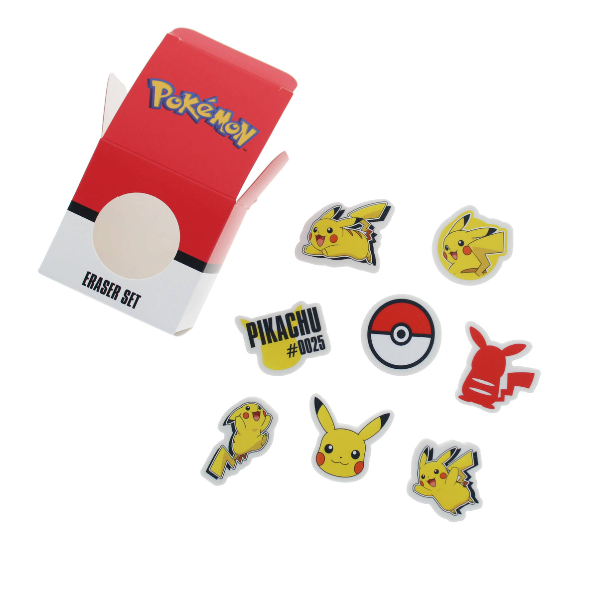 Set de Gommes Pokémon – Pikachu