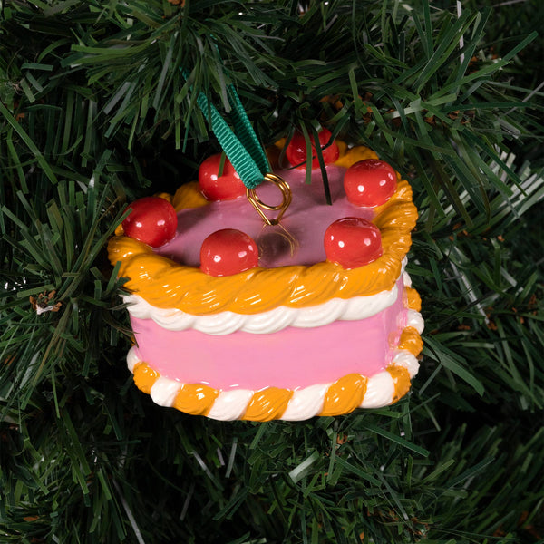 Hangende decoratie voor een hartvormige taart