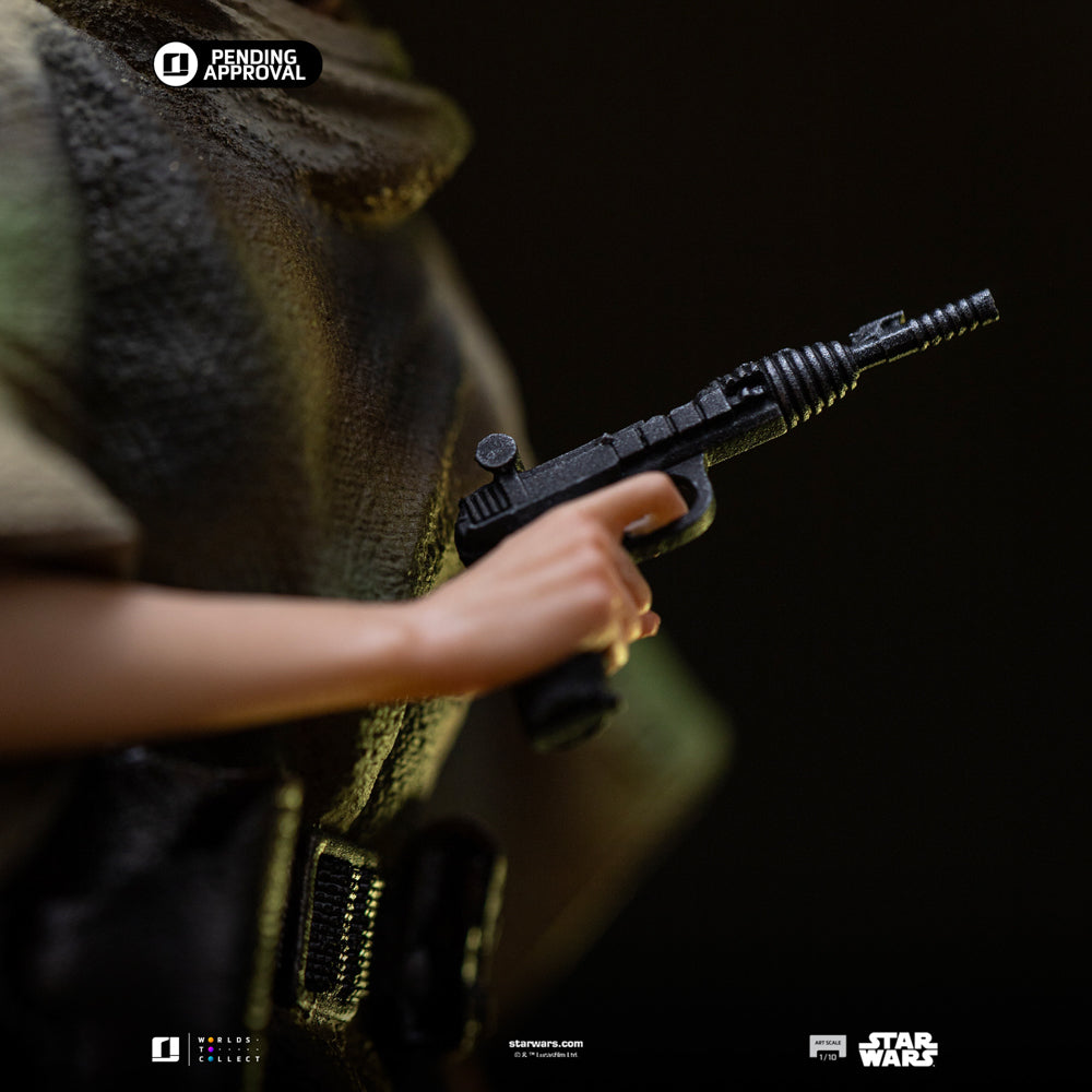 Statue Leia and Wicket - Star Wars Episode VI - Art Scale 1/10