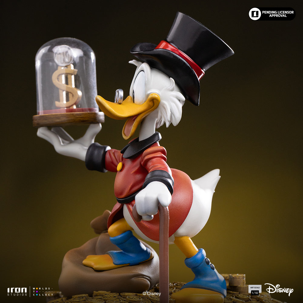 Pre-Order - Statue Uncle Scrooge Mcduck - Duck Tales - Art Scale 1/10 - Iron Studios