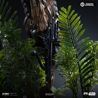 Statue Chewbacca and Tokkat - Star Wars - Art Scale 1/10