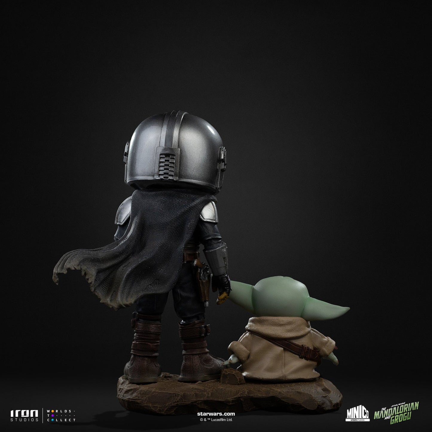 Figurine Mandalorian and Grogu - The Mandalorian - Mini Co. - The Mandalorian & Grogu