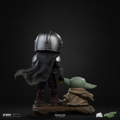 Figurine Mandalorian and Grogu - The Mandalorian - Mini Co. - The Mandalorian & Grogu