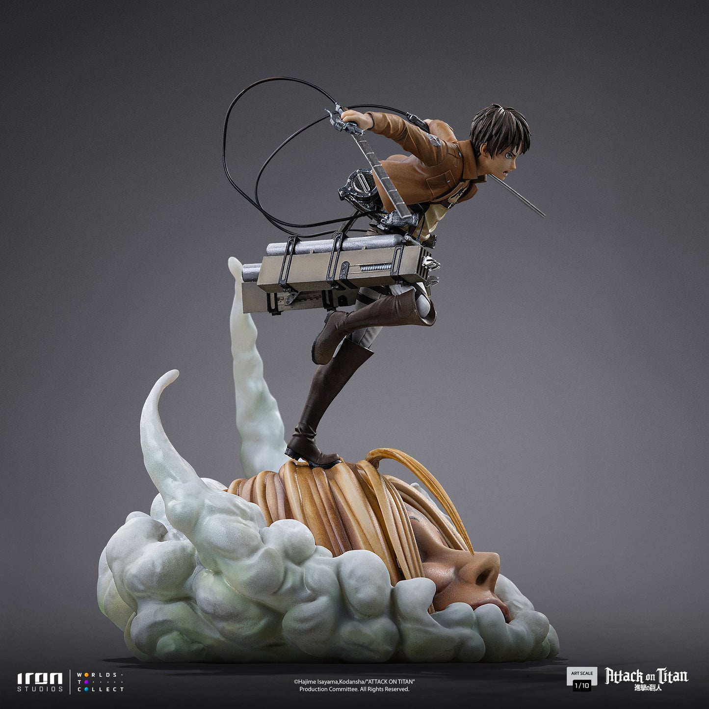 Statue Eren Yeager - Attack on Titan - Art Scale 1/10