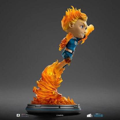 Figurine Human Torch (Blue Suit Variant) - Fantastic Four - Mini Co. - The Fantastic Four
