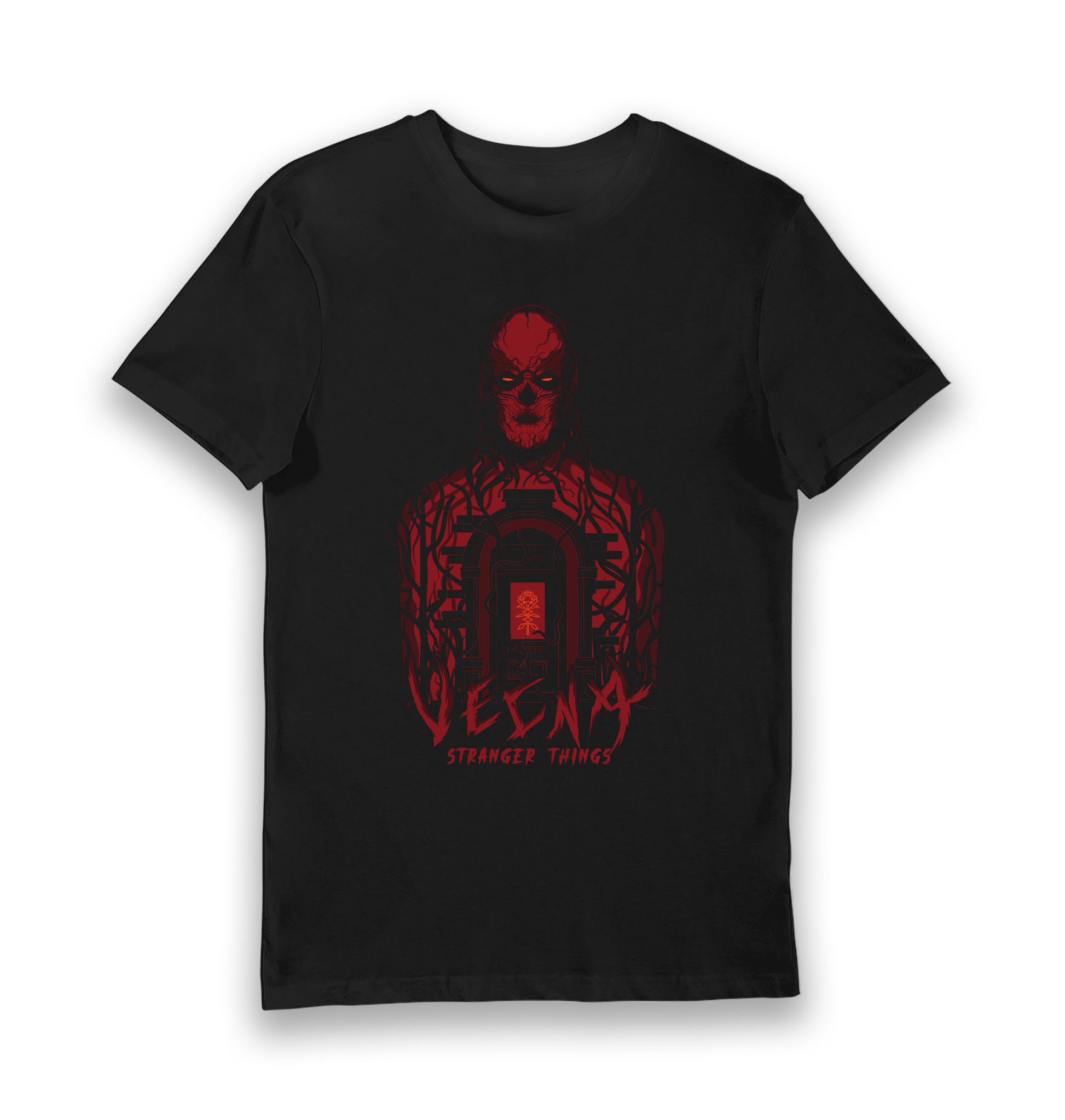 T-shirt adulte Stranger Things Vecna Upside Down