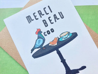 Thank you card “Thank you Beau Coo”
