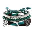 Ensemble de bracelets Harry Potter Serpentard