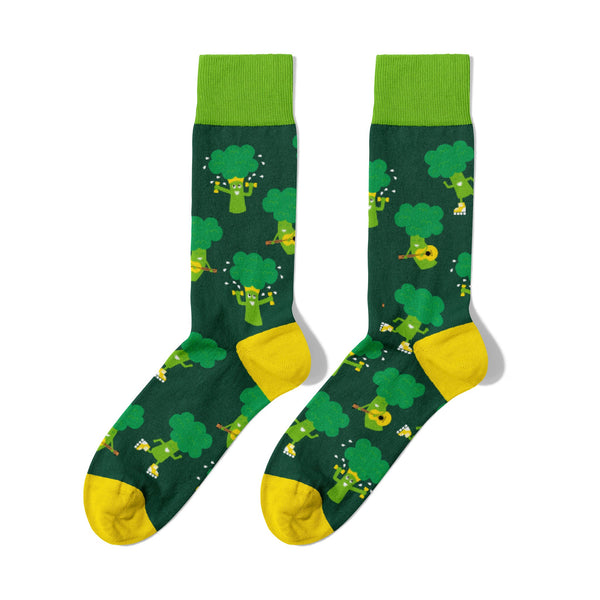Chaussettes Dancing Broccoli