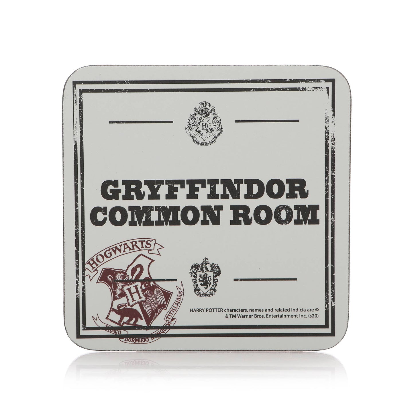 Sous-verre Harry Potter - salle commune Gryffondor