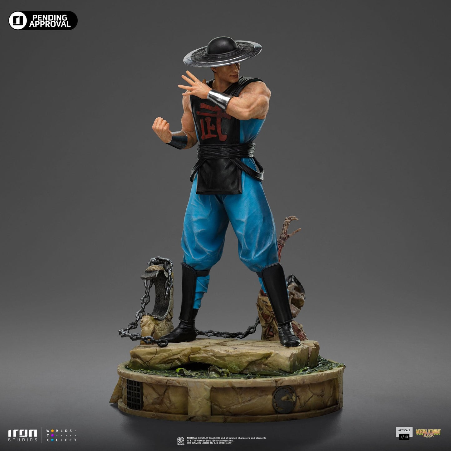 Kung Lao Statue - Mortal Kombat - Art Scale 1/10 - Iron Studios