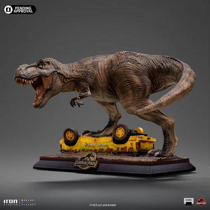 Statue T-Rex Attack - Jurassic Park - Icons - Jurassic World