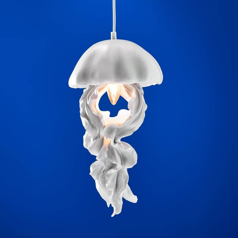 Ava plafondlamp, wit, 22,5 x 21,5 x 42 cm