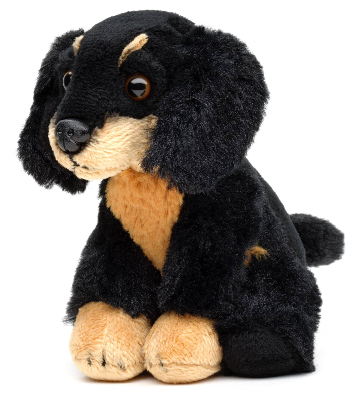 Peluche Teckel, Assise, 13 cm (Hauteur)