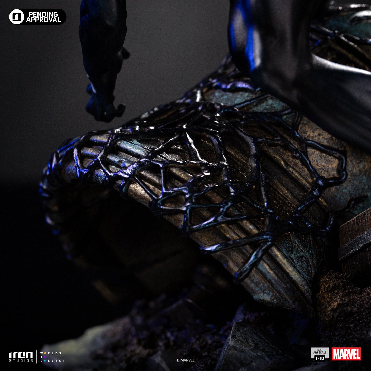 Statue Spider-Man Black - Marvel Comics - BDS Art Scale 1/10