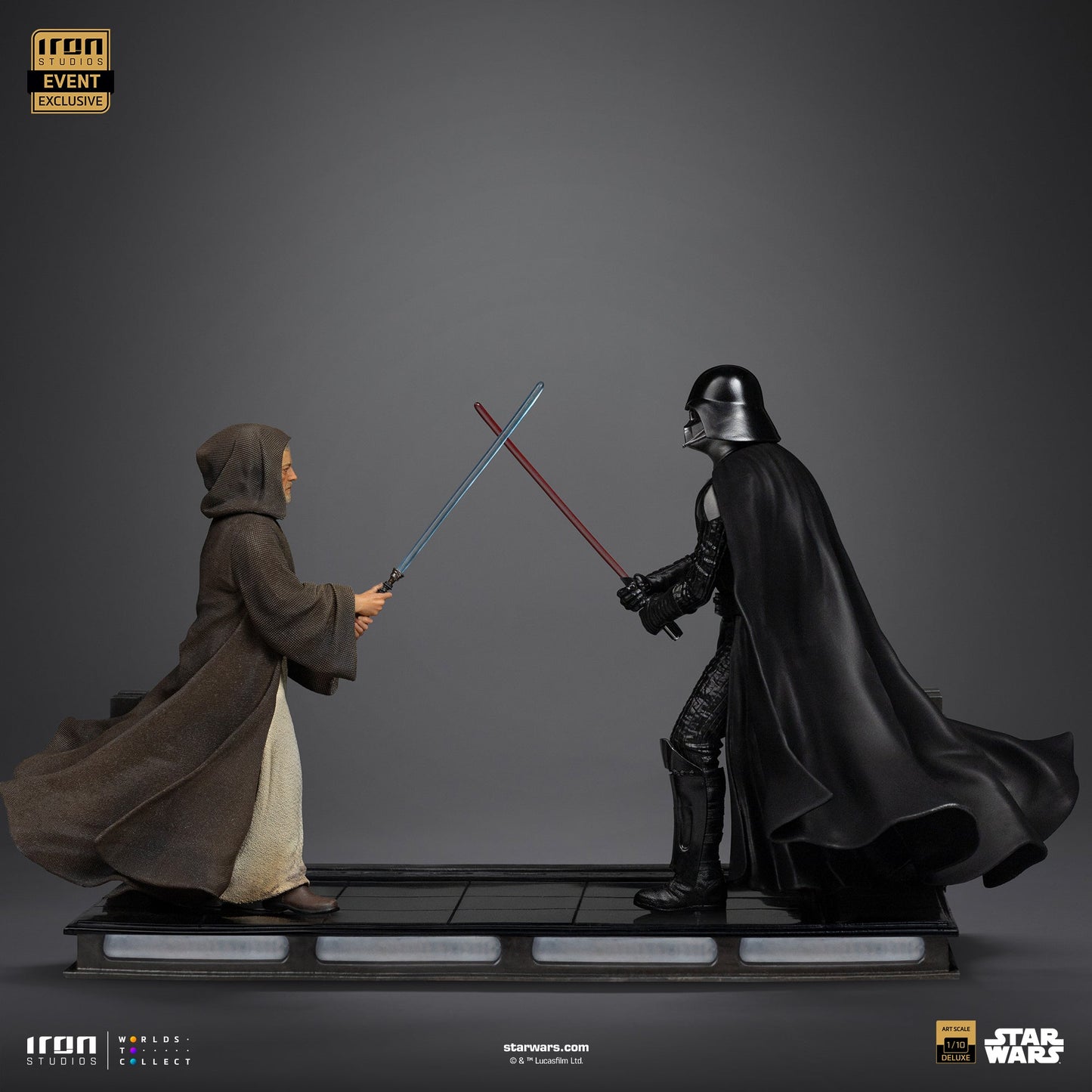 Statue Darth Vader vs Obi-Wan Kenobi (CCXP Event Exclusive 2025) - Star Wars - Art Scale 1/10