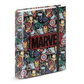 Classeur 4 Anneaux Papier Quadrillé Marvel Avengers « Fun »