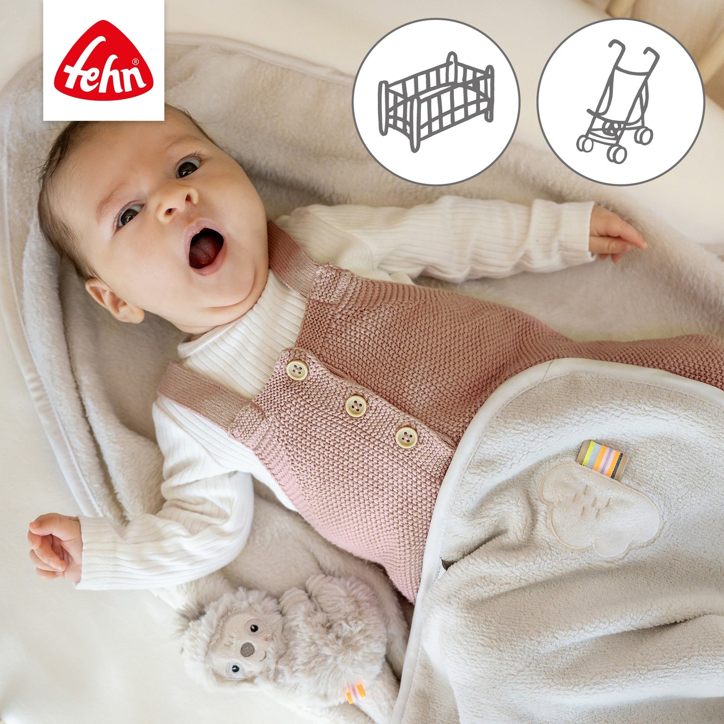 Kuscheldecke Faultier