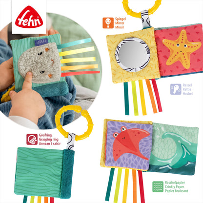 Mini Crinkly Cloth Book Octopus