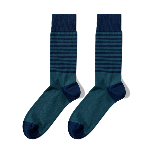 Chaussettes Striped Elegance