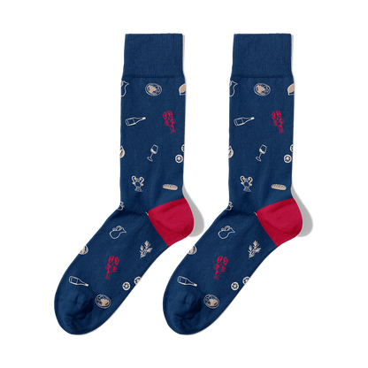 Pack Chaussettes Fun Icons⚓🌶️🦜