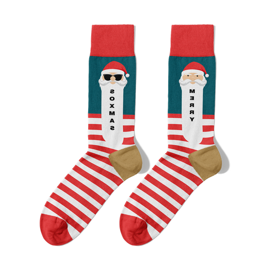 Chaussettes Santa in Action