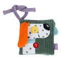 Fabric Activity Book dog – 11 × 11 cm