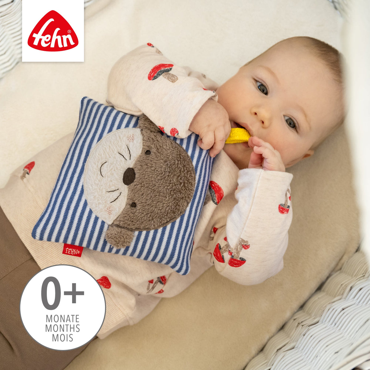 Cherry Pit Pillow Otter Theo