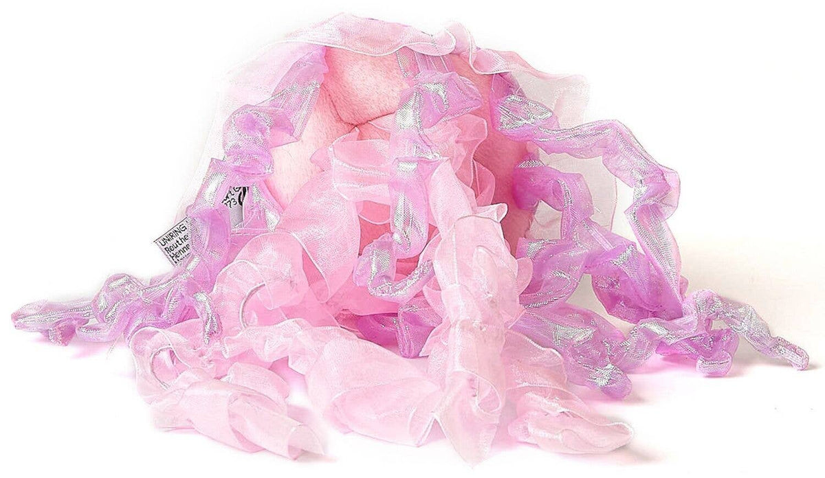 Peluche Méduse Rose