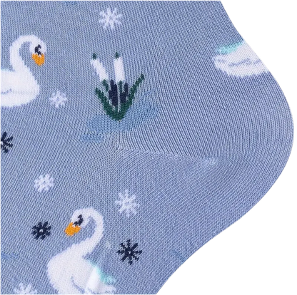 Chaussettes Cygnes Blancs
