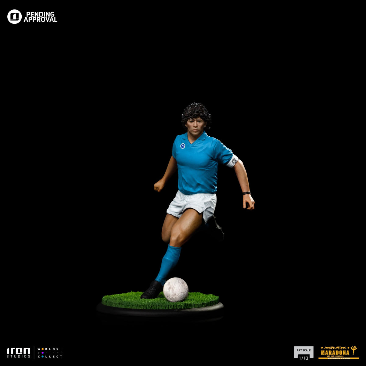 Diego Maradona Statue (Napoli Version) - Art Scale 1/10