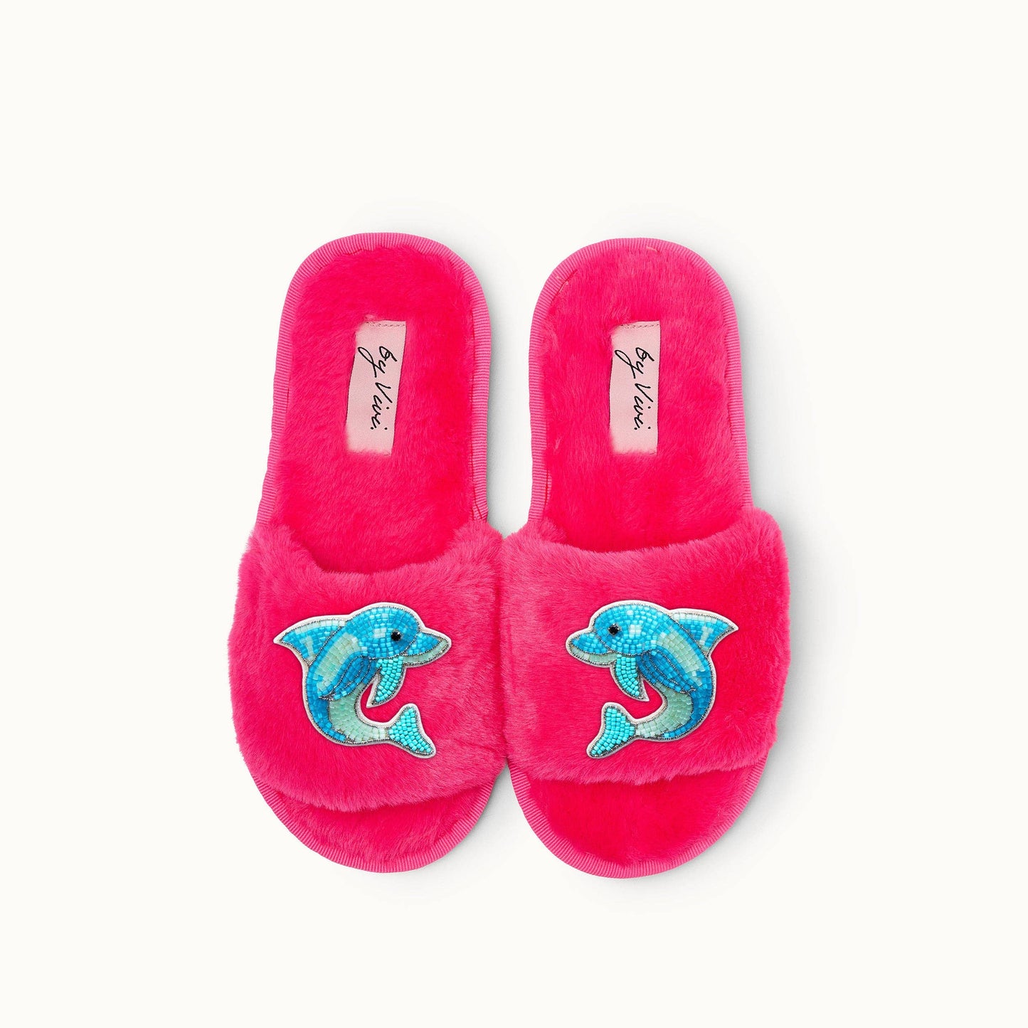 Paire de broches pour Chaussons - Dauphins