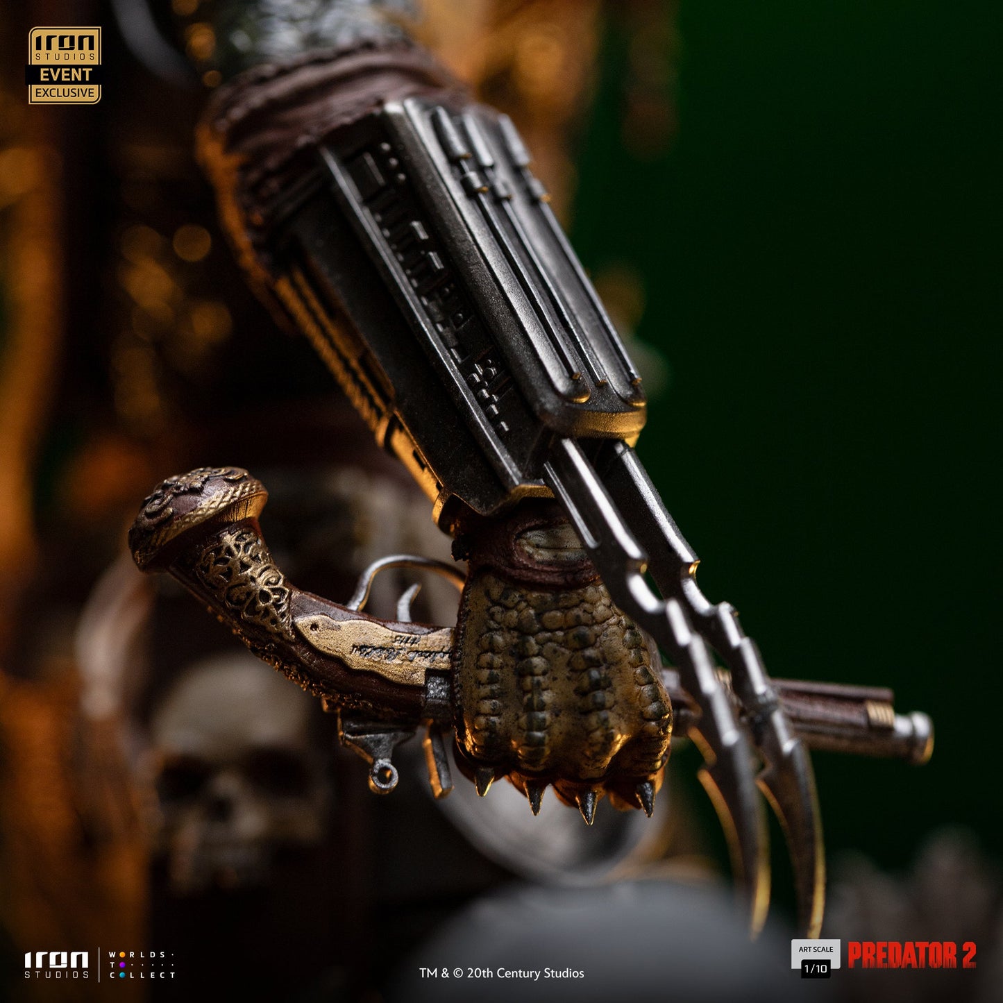 Statue Elder Predator (CCXP Event Exclusive 2025) - Predator 2 - Art Scale 1/10