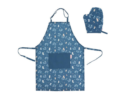 Magic Forest Apron and Oven Mitt Set