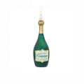 Kerstbal, champagnefles