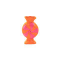 Vase à Fleurs - Bonbon Toffee - Céramique - Rose/Orange - 12x6,5x20cm