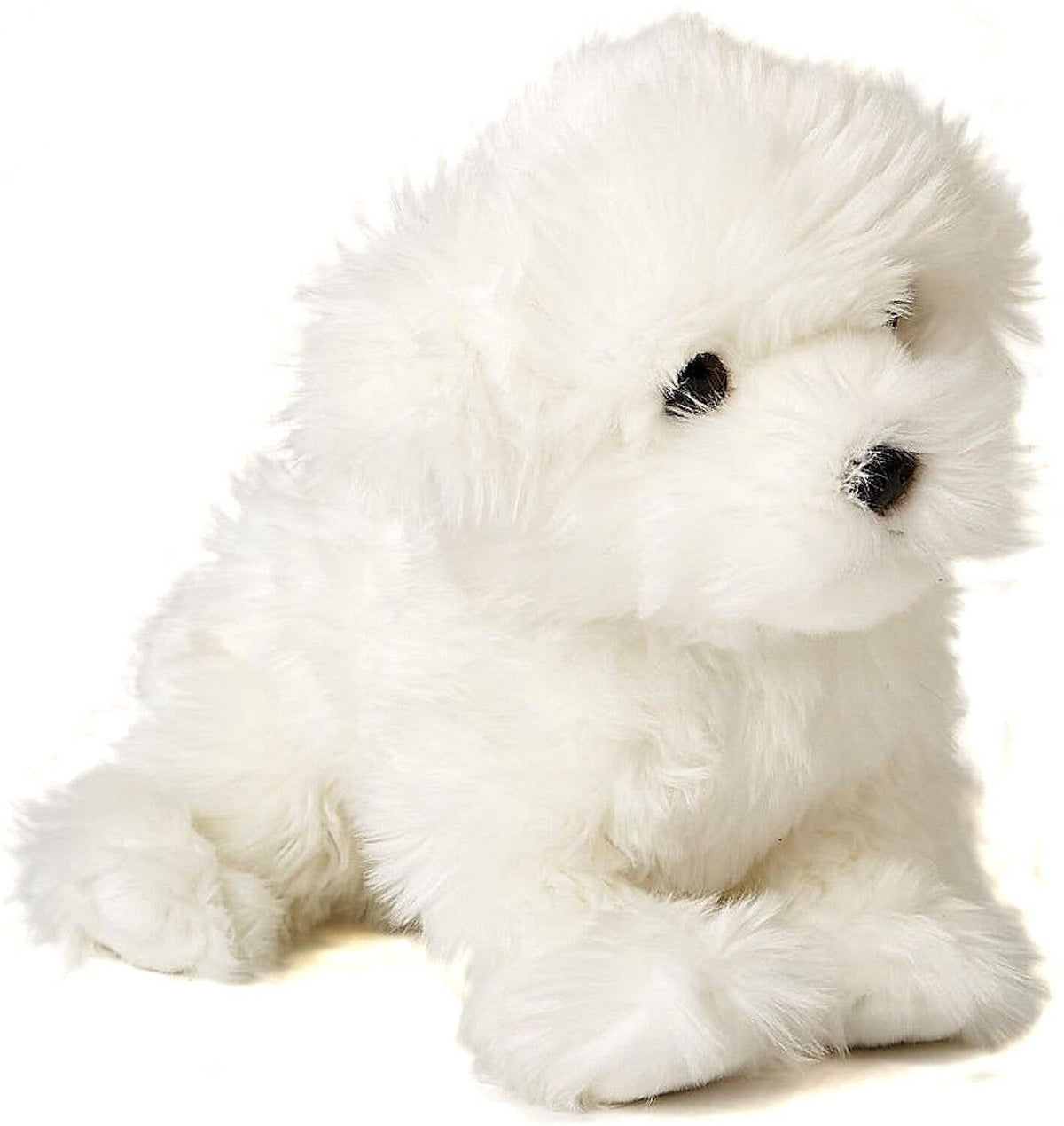 Peluche Chien Maltais sans Laisse