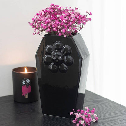 Vase Cercueil Gothique