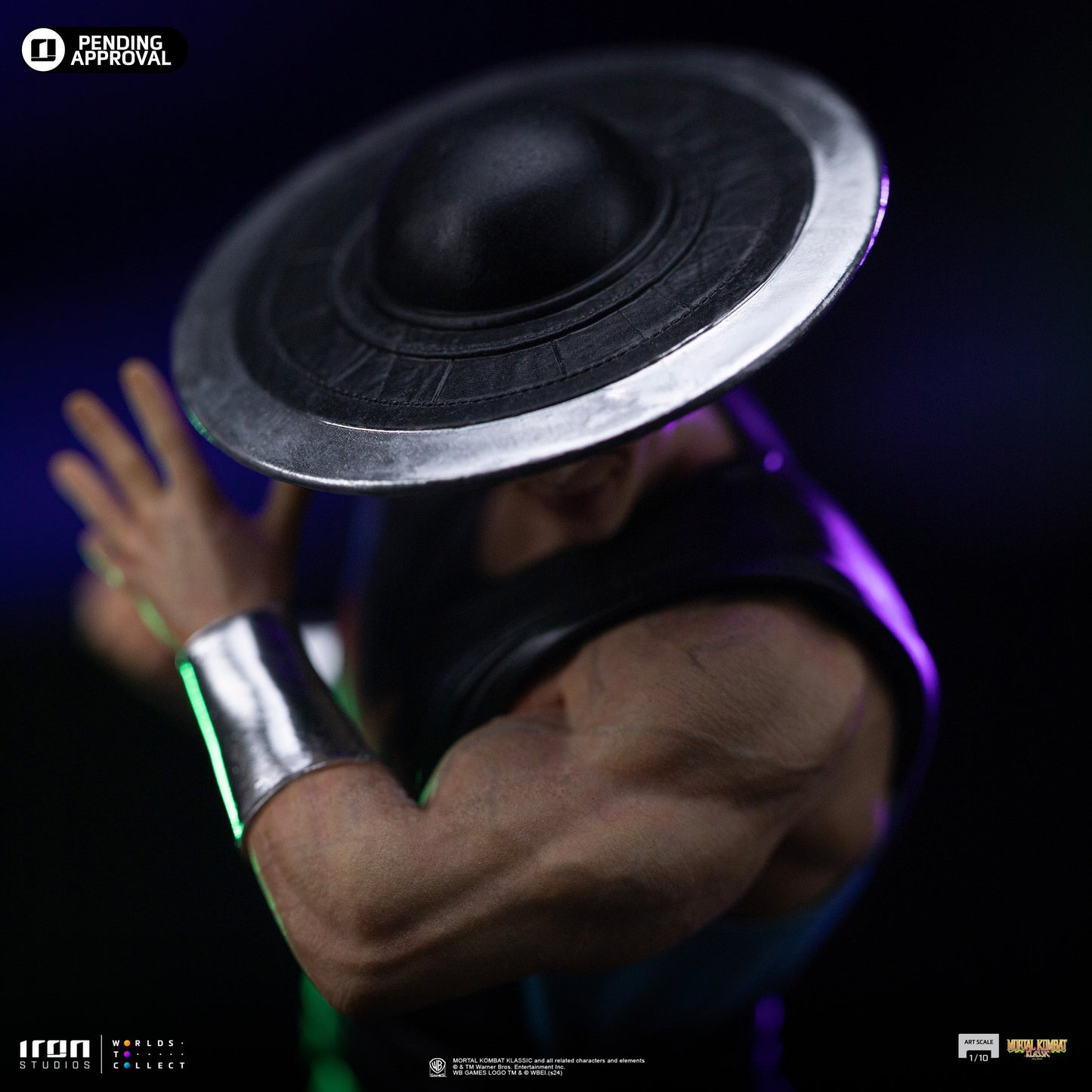 Kung Lao Statue - Mortal Kombat - Art Scale 1/10 - Iron Studios