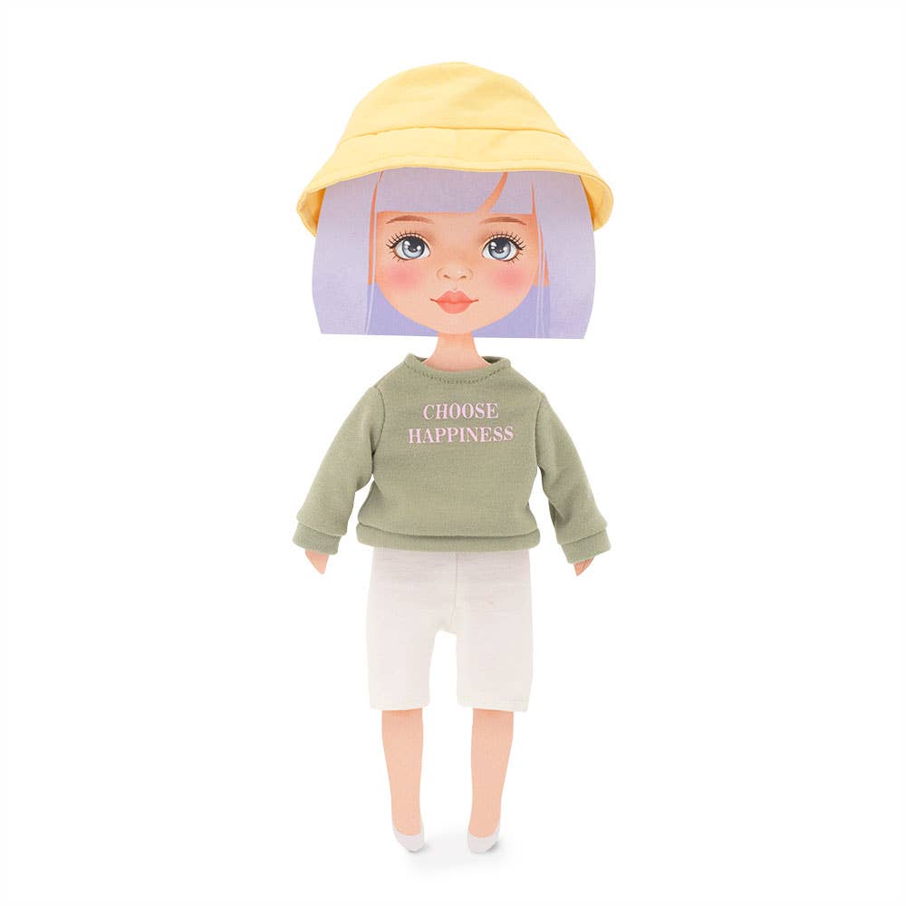 Ensemble de vêtements : sweat-shirt vert, 28 cm