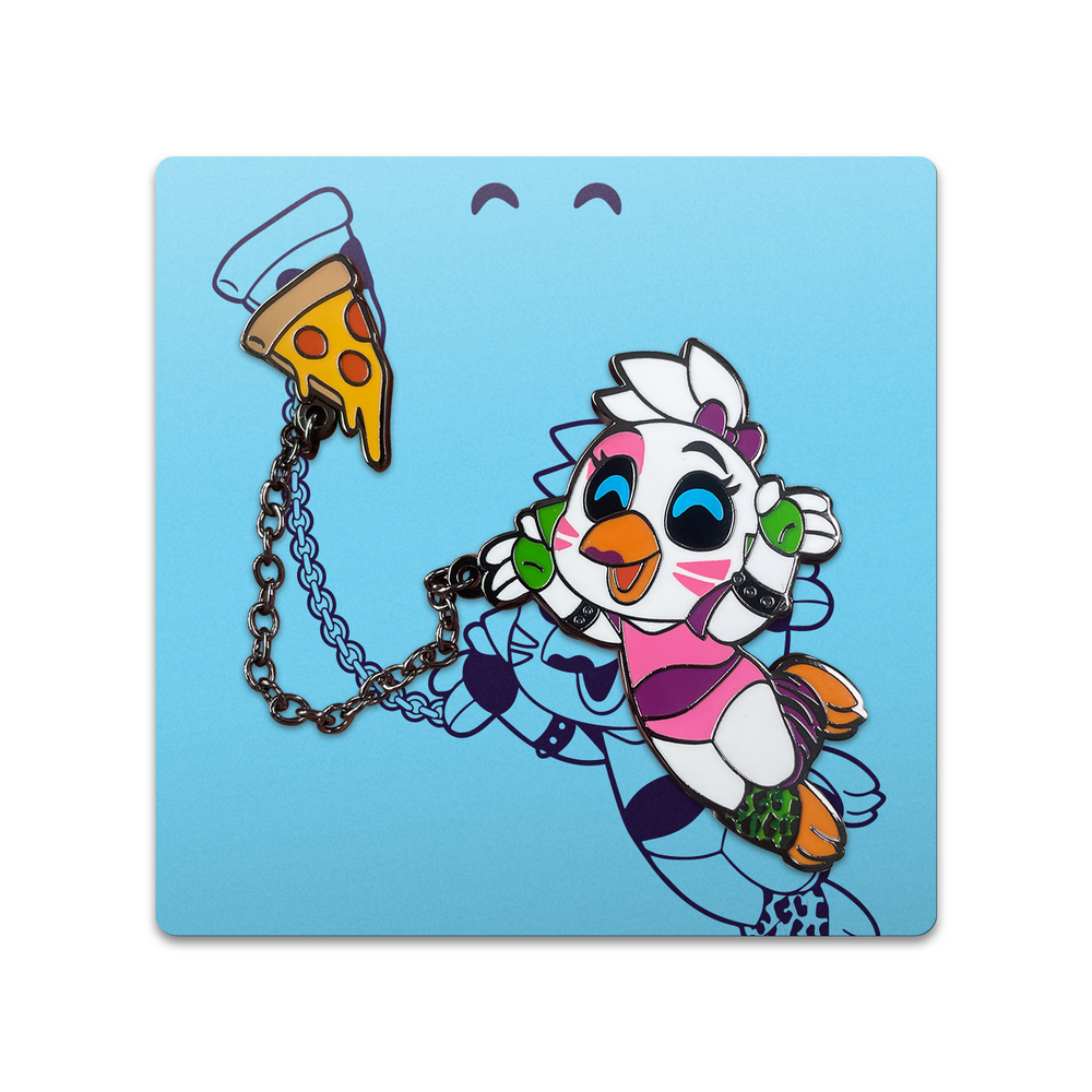 Pin's Glamrock Chica Connected