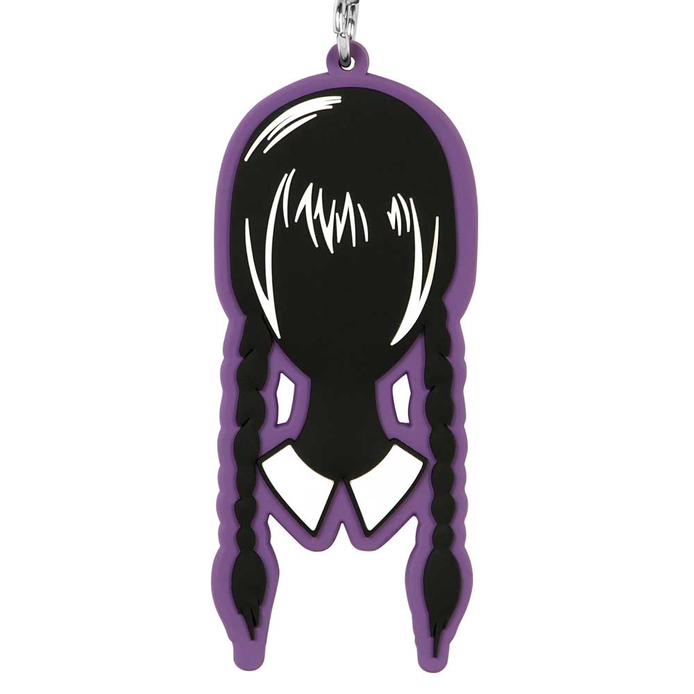 Wednesday “Head” Brand Keychain