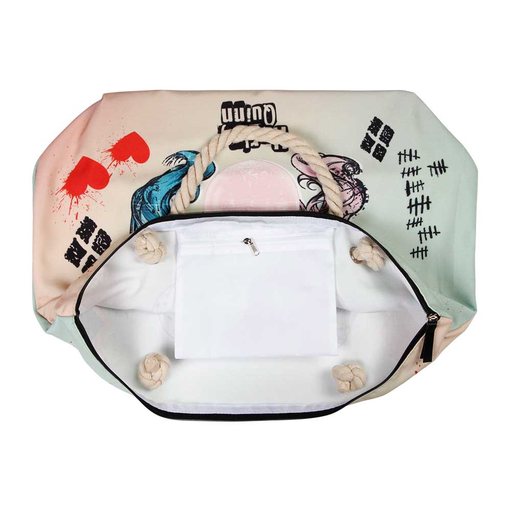DC Comics Harley Quinn “Mad Love” Soleil Beach Bag